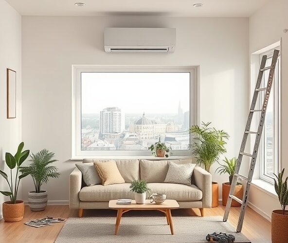 Jaki klimatyzator ścienny z montażem w Warszawie do salonu 15–25 m²?