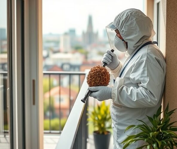 Ile kosztuje likwidacja gniazda os w Warszawie na balkonie?