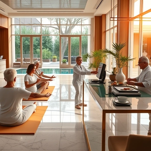 luksusowy dom seniora