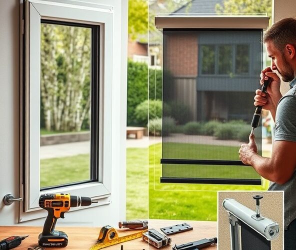 Ramkowe czy rolowane moskitiery w Chotomowie do montażu samemu?