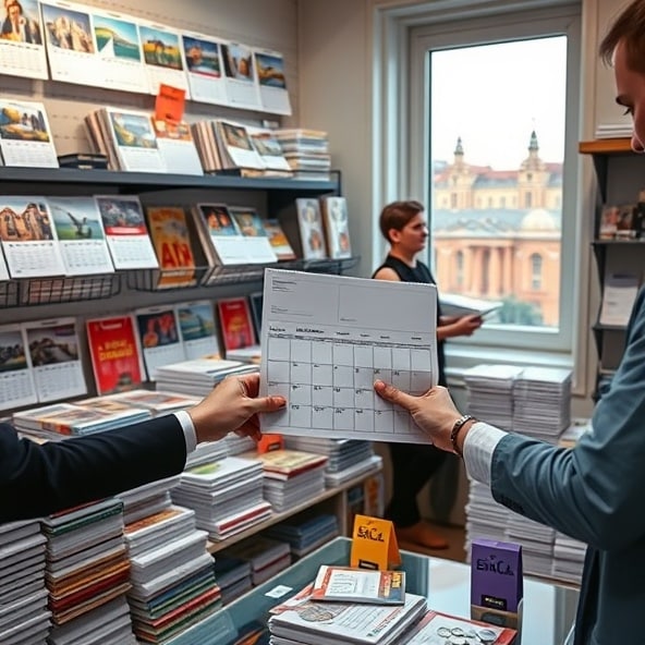 najtańsze kalendarze trójdzielne warszawa