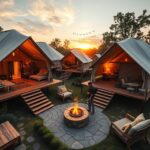 namioty glampingowe dla hoteli