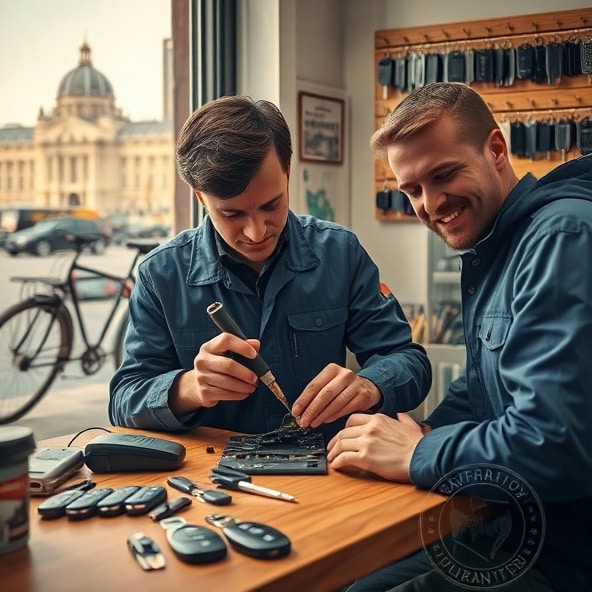 naprawa kluczyków samochodowych