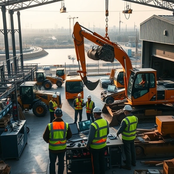 naprawa maszyn budowlanych gorzów wielkopolski
