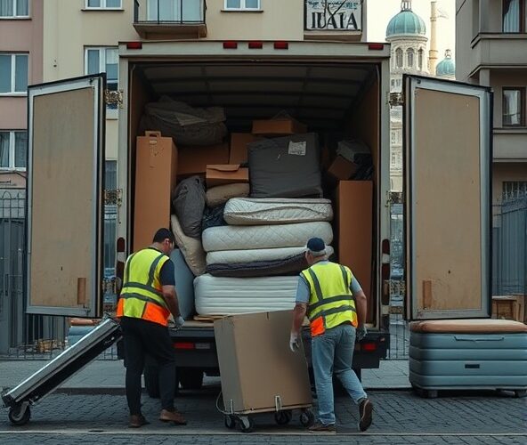Jak tanio zlecić odbiór dużych gabarytów w Warszawie przed remontem?