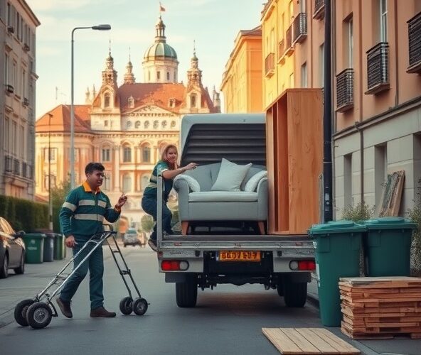 Jak tanio zlecić odbiór dużych gabarytów w Warszawie przed remontem?