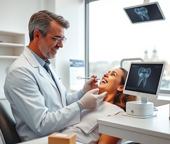 Kiedy umówić wizytę po odbudowie zęba kompozytem w Warszawie?