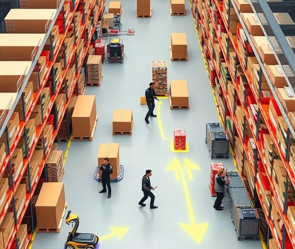 Jak optymalizacja magazynów przez układ regałów dla e‑shopu skraca kompletację?