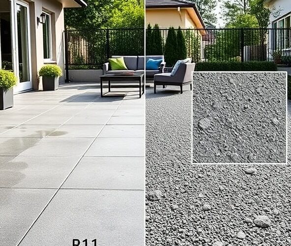 Płytki tarasowe Ceramika Paradyż R11 czy R12 na przydomowy taras?