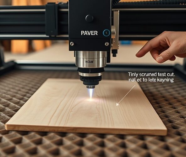 Jak ustawić ploter laserowy CO2, by nie przypalać sklejki?