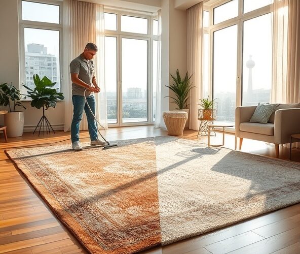 Czy pranie dywanów w Gliwicach przed zdjęciami przyspieszy sprzedaż?