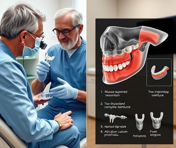 Protetyka Bielsko: jak dobrać protezę żuchwy przy zanikowym wyrostku?