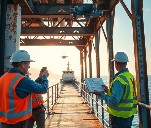 Jak często zlecać przeglądy konstrukcji stalowych na wybrzeżu?