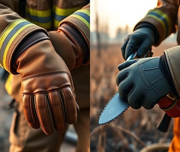 Rękawice pożarnicze EN 659 czy techniczne EN 388 dla OSP w terenie?