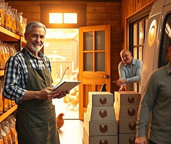 Czy subskrypcja dostaw zwiększy ROI sklepu z paszami dla drobiu?