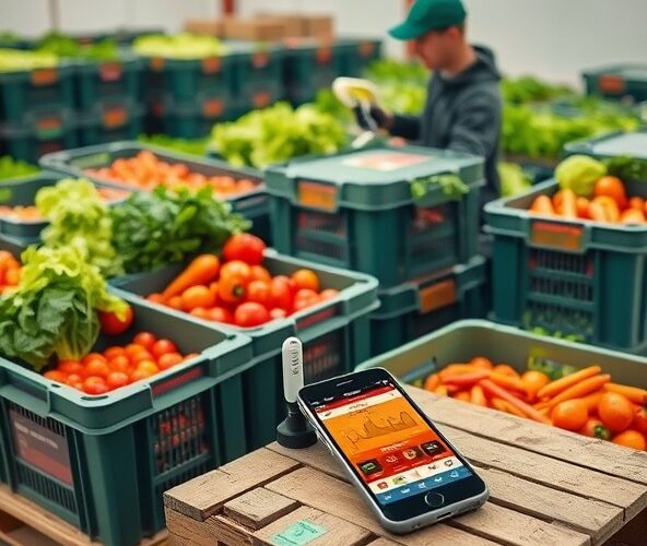 Jak monitorować skrzyniopalety na warzywa dla początkujących, aby ograniczyć straty?