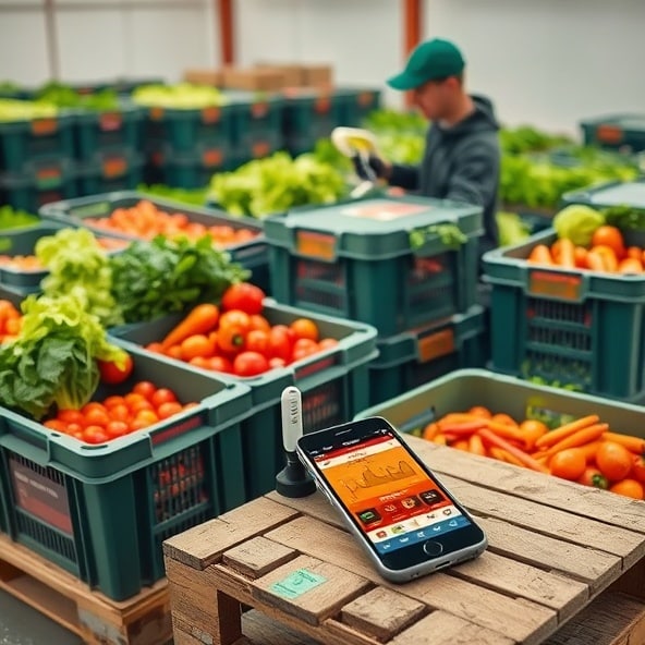 skrzyniopalety na warzywa