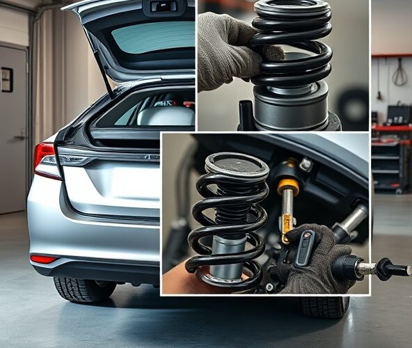 Jak dobrać sprężyny pomocnicze Toyota Avensis T27 do LPG i przyczepy?