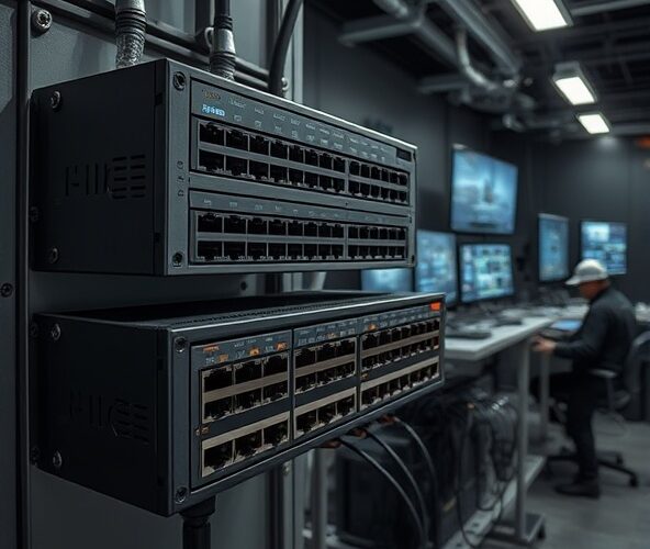 Jakie switche przemysłowe PoE wybrać dla monitoringu, by ograniczyć przestoje?