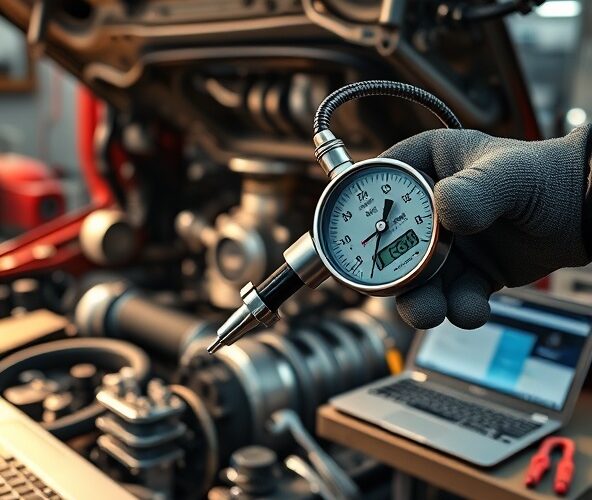 Jak odczytywać ciśnienie doładowania turbosprężarki w warsztacie?