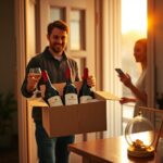 wina z dostawą do domu