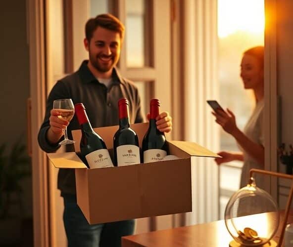 Czy subskrypcja wina z dostawą do domu się opłaci?