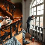 Ile kosztuje odnowienie wewnętrznych balustrad metalowych w Warszawie? balustrady metalowe warszawa