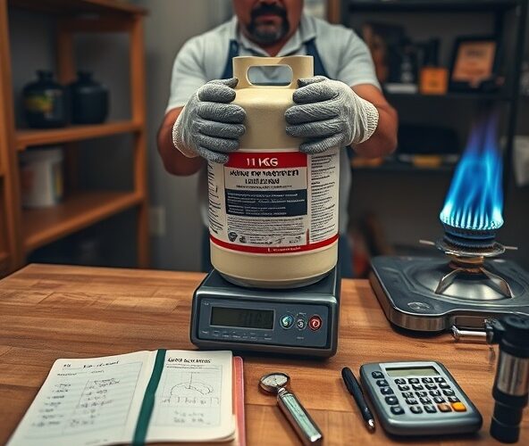 Jak zmierzyć zużycie gazu płynnego w małym sklepie bez licznika?