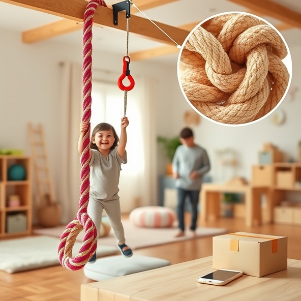 lina do wspinania dla dzieci
