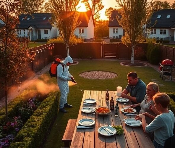 Czy warto zamówić odkomarzanie Białołęka tydzień przed dużą imprezą ogrodową?