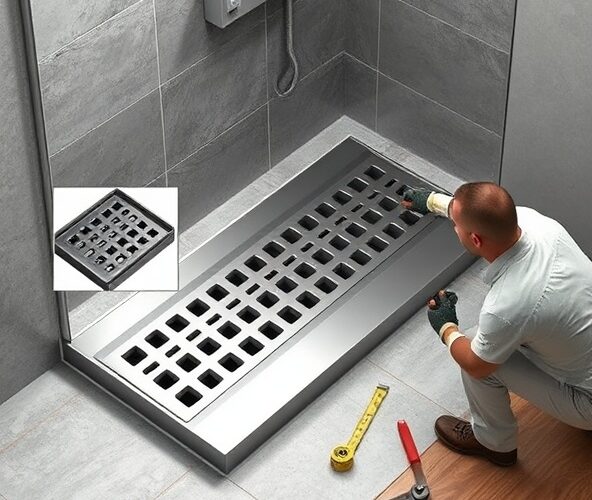 Jak dobrać odpływ liniowy do prysznica, by nie przeciekał?