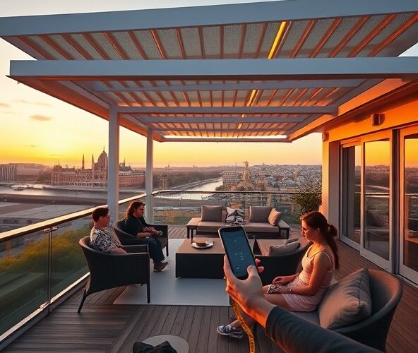 Ile kosztuje pergola na wymiar w Warszawie z napędem elektrycznym?