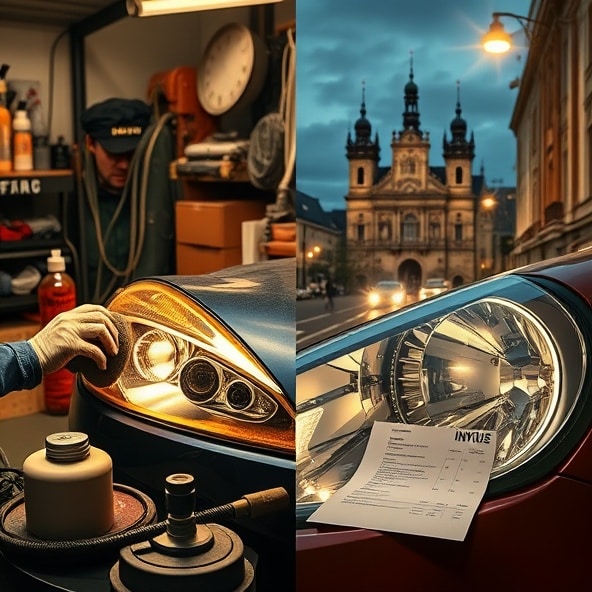 regeneracja lamp samochodowych kraków