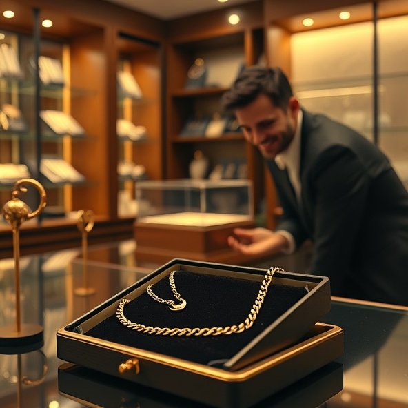 złoty łańcuszek ankier