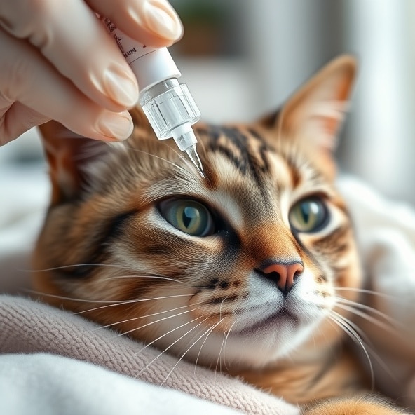 krople do oczu dla kota