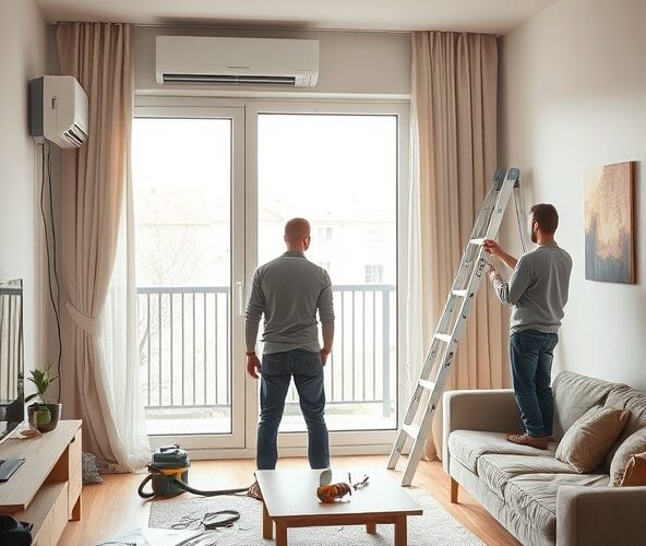 Jak przygotować mieszkanie w Błoniu do montażu klimatyzacji split, żeby skrócić czas prac i uniknąć kucia ścian?