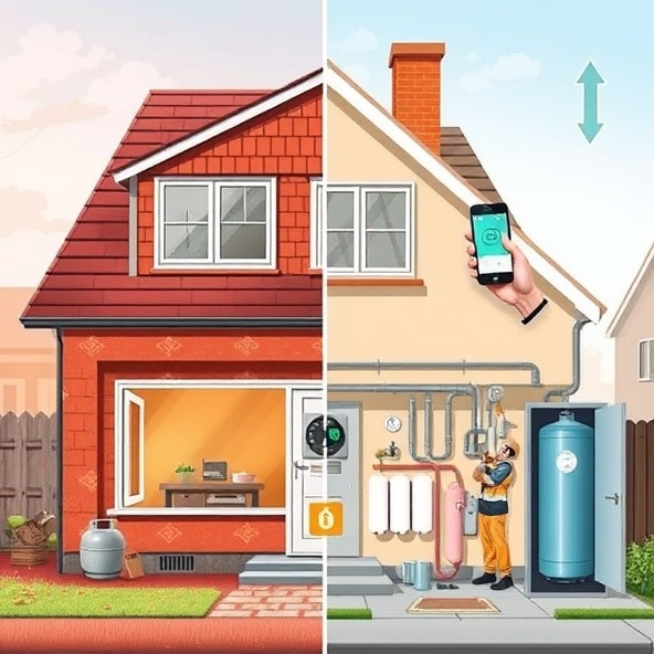 ogrzewanie gazowe propan butan