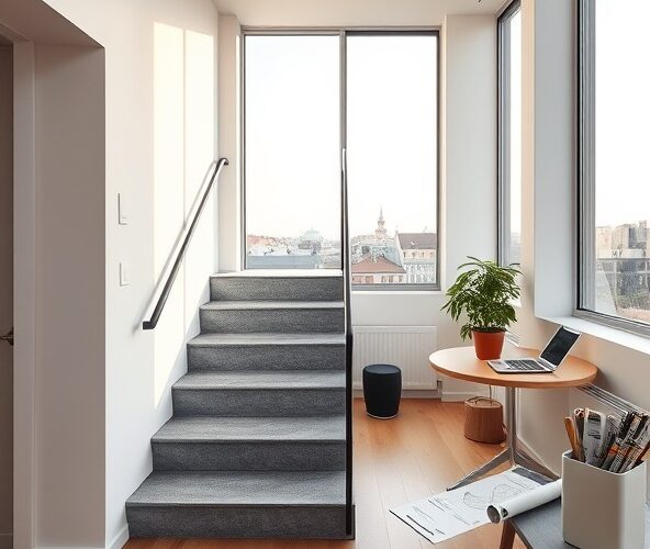 Ile kosztują schody granitowe w Warszawie do małego mieszkania?