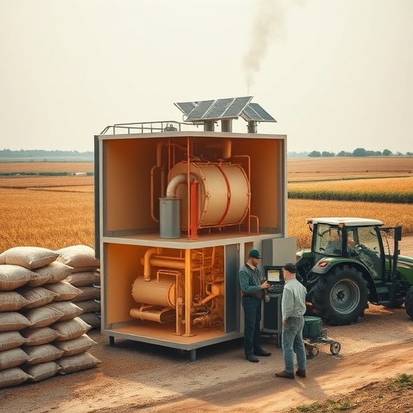 suszarnia do zbóż i kukurydzy