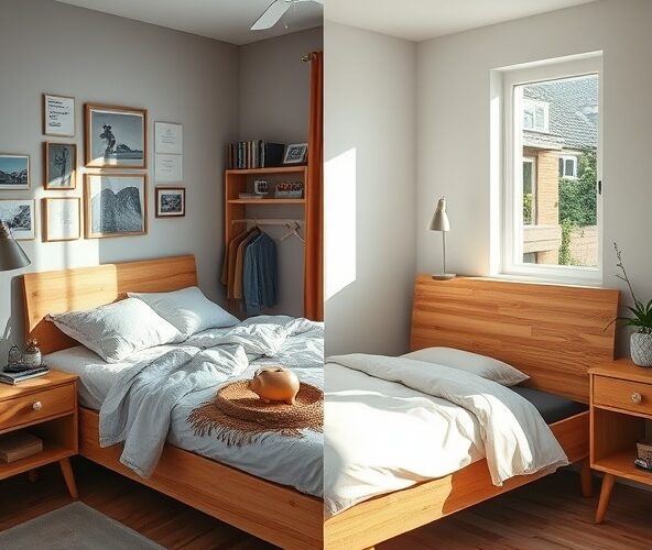 Czy łóżka dębowe w kawalerkach na Airbnb zmniejszają koszty wymiany mebli?