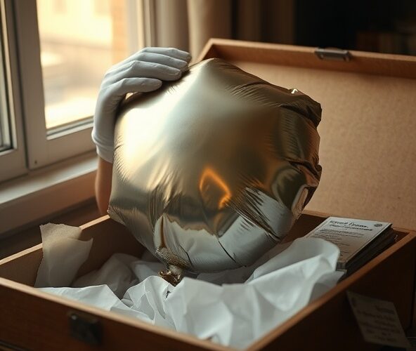 Jak przechować foliowy balon 25 lat po imprezie, by zachować pamiątkę?