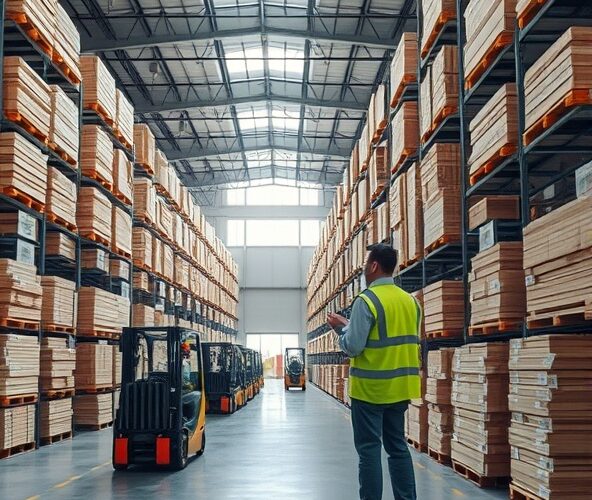 Jak ustawić poziomy zapasów w Egger Warszawa, by uniknąć braków?