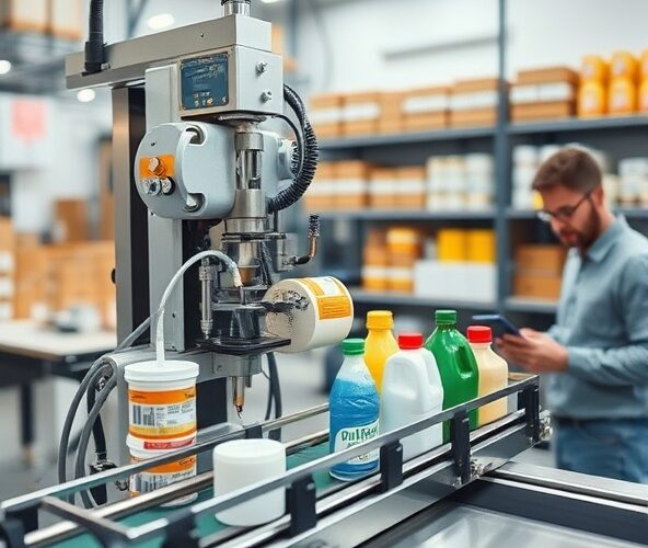 Jak wybrać etykieciarkę do opakowań plastikowych dla małej produkcji?