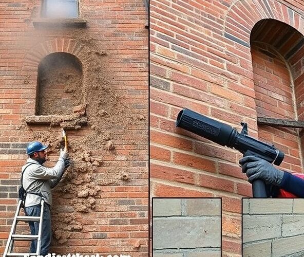 Czy piaskowanie cegieł uszkodzi zabytkowe fugi i jak temu zapobiec?