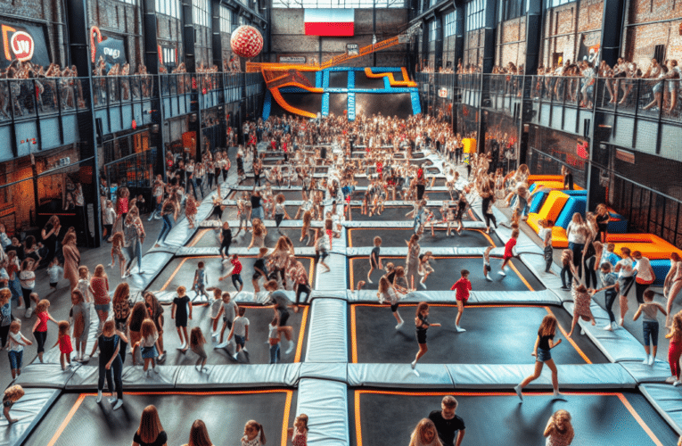 Trampoliny w Łodzi – jak wybrać najlepszą i gdzie się bawić?