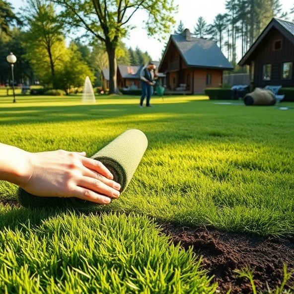 trawa z rolki podkowa leśna