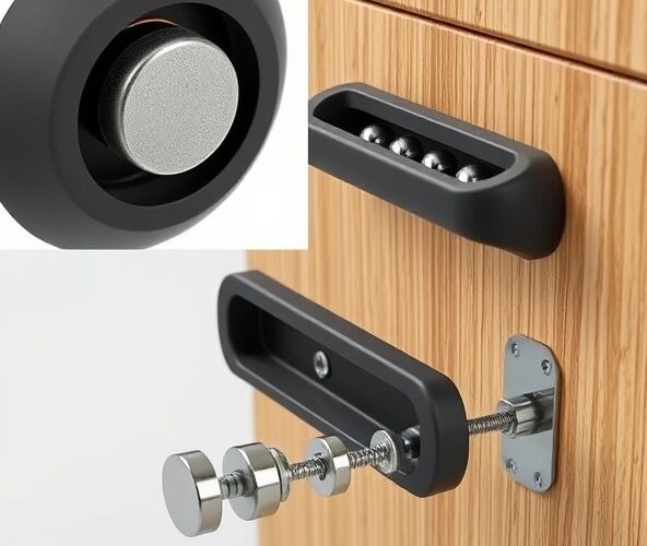 Ile udźwigu mają uchwyty magnetyczne w gumie do frontów?