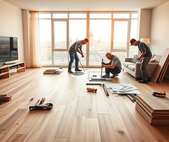 Ile kosztuje układanie podłóg drewnianych w Warszawie dla 50–70 m²?