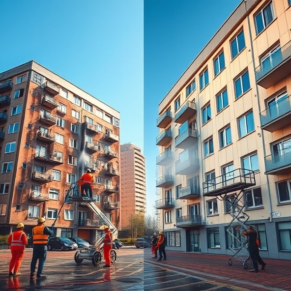 czyszczenie elewacji katowice