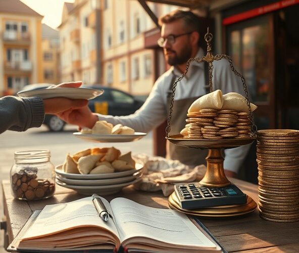 Jak ustawić ceny pierogów domowych na Gocławiu, by ograniczyć straty?